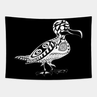 magical seagull gaviota ecopop tribal totonac wallpaper Tapestry