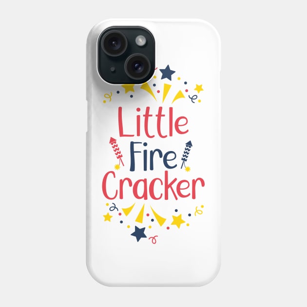 Little fire cracker Phone Case by Ombre Dreams