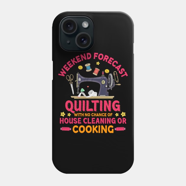 sewing is my therapy Phone Case by mmpower