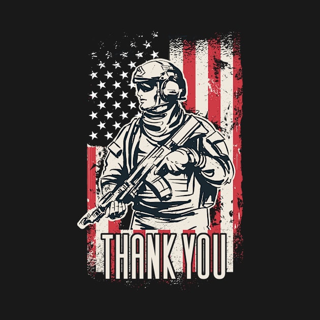 Thank You Veterans by Aajos