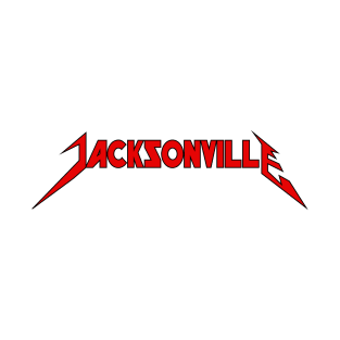 Jacksonville - Typography Art T-Shirt