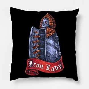 Iron Lady Medieval Torture Device Pillow