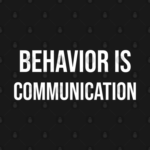 behavior is communication by itacc