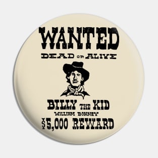 Billy The Kid Pin