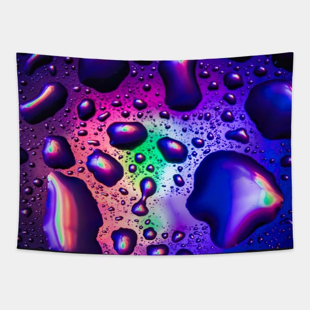 Colorful Design Tapestry by Flowers Art by PhotoCreationXP