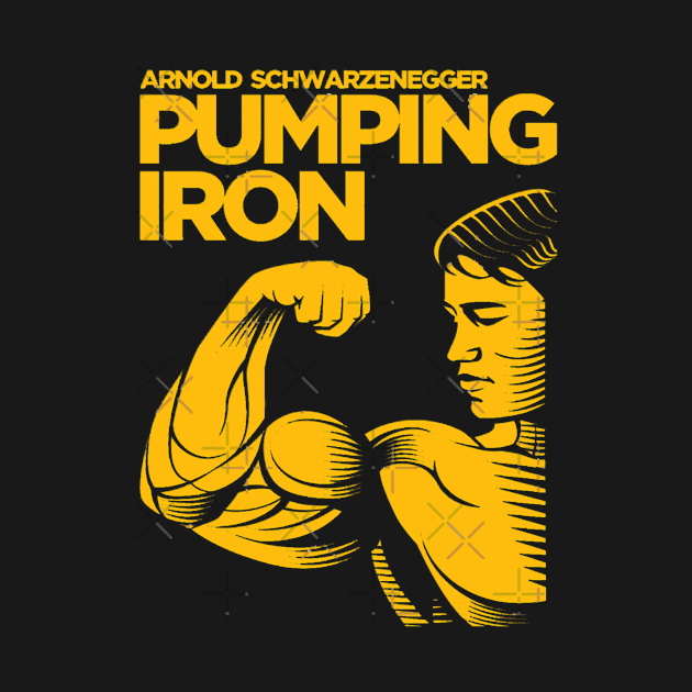 Arnold Schwarzenegger Pumping Iron Bodybuilding by Lily correan