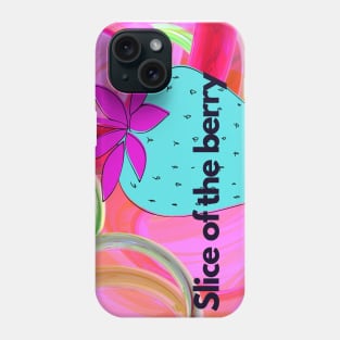 Strawberry - slice of the berry bright T-shirt  mug coffee mug apparel sticker hoodie Phone Case