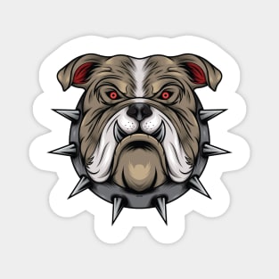 Bulldog head Magnet