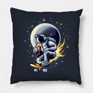 Coffee Addict Astronaut Pillow