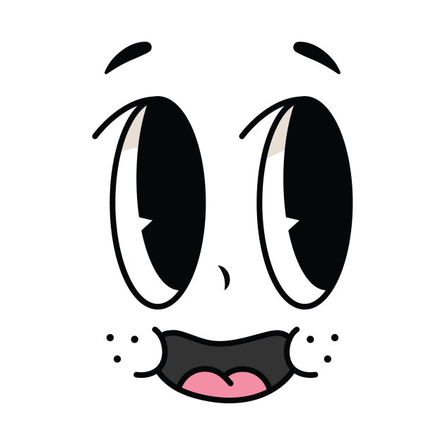 cute cartoon face by ghazistore