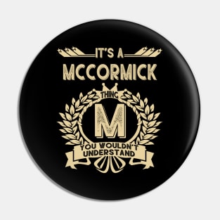 Mccormick Pin