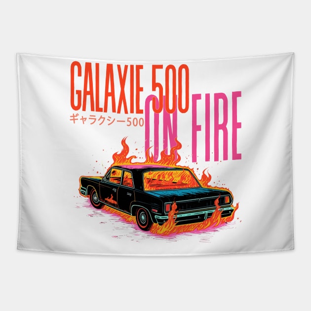 Galaxie 500 • • Retro Style Fan Design Tapestry by unknown_pleasures