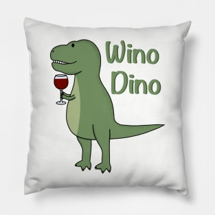 Wino Dino Pillow