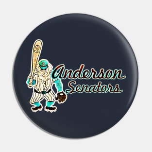 Anderson Senators Baseball Pin