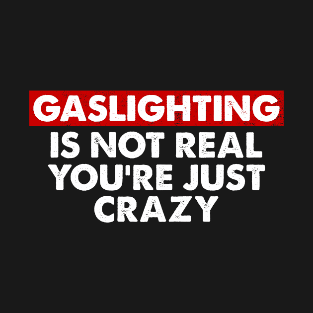 Gaslighting is Not Real You're just Crazy by Suedm Sidi