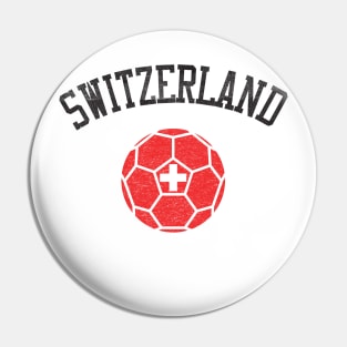 Switzerland Soccer Team Heritage Flag Pin