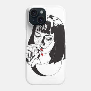 Mia Wallace - Pulp Fiction Phone Case