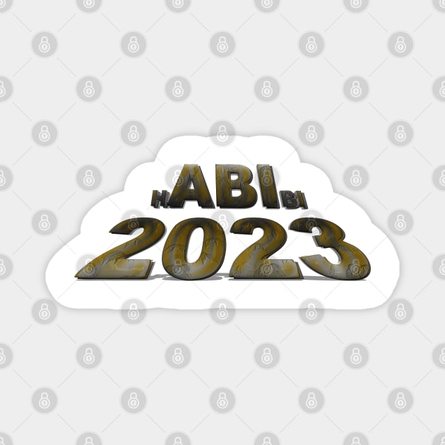 ABI 2023 habibi Graduation Magnet by Shadow3561