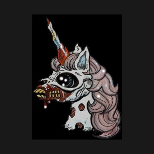 Zombie Unicorn Emoji T-Shirt