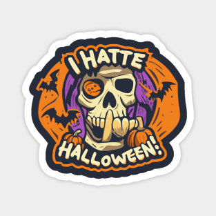 I hate Halloween Magnet