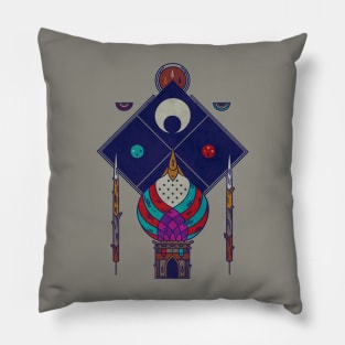 Temple of Equilibrium Pillow