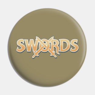 Swords Logo Pin