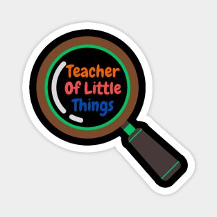 TEACHER OF LITTLE THINGS Magnet