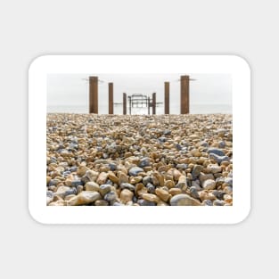 West Pier, Brighton beach, England Magnet