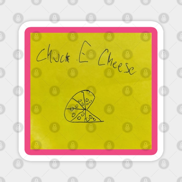 Chuck E Cheese Magnet by CINEMA 911