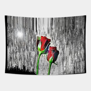 Red Roses Tapestry