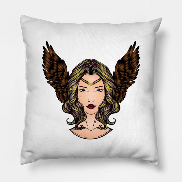 Faeries 113 (Style:2) Pillow by luminousstore