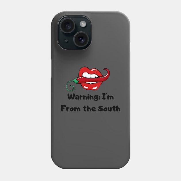 louisiana pepper Phone Case by LadiesGoldenSpiral