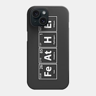 Feather (Fe-At-H-Er) Periodic Elements Spelling Phone Case