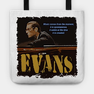 Jazz Wisdom of Vintage Bill Jarr Evans Tote