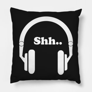 Headphones and music Pillow