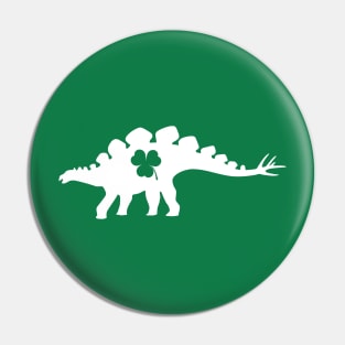 St. Patrick's Day Dinosaur Pin