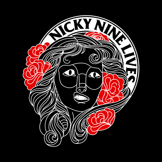 Nicky Nine Lives Halo Roses by nickbuccelli