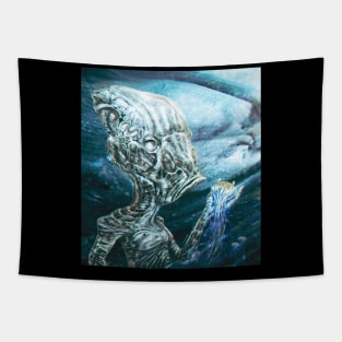 Jellyfish Hunter Tapestry