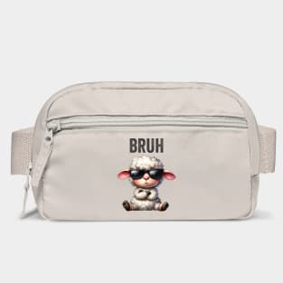 Cute Lamb Serving Big Bruh Energy fun design Bag
