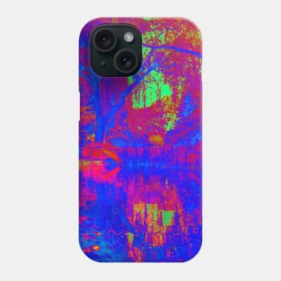 Atomic Garden Digital Artwork by Christine aka stine1 Phone Case