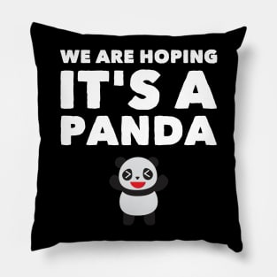 We're hoping it's a panda Pillow