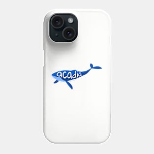 Acadia National Park Maine Whale Phone Case