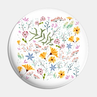 Pearl spring colorful garden Pin