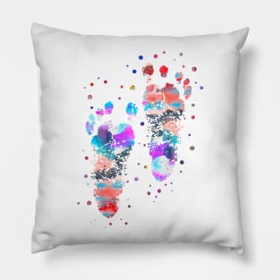 Footprint Pillow