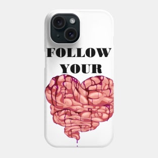 Follow your gut. Phone Case