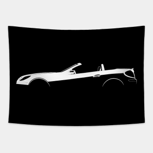 Mercedes-Benz SLK-Class AMG (R171) Silhouette Tapestry