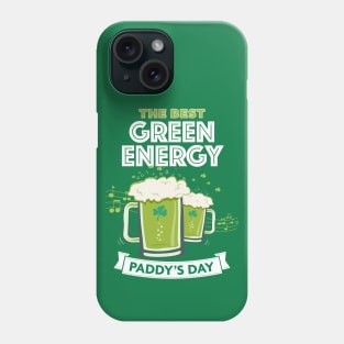 Paddy's Day Green Energy Phone Case