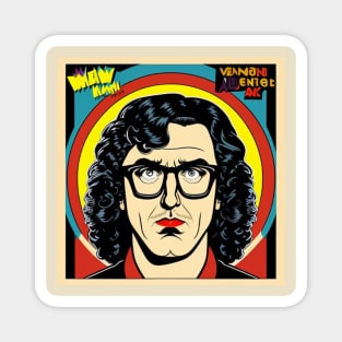 Yankovic Vintage Vinyl Album Cover Art Magnet