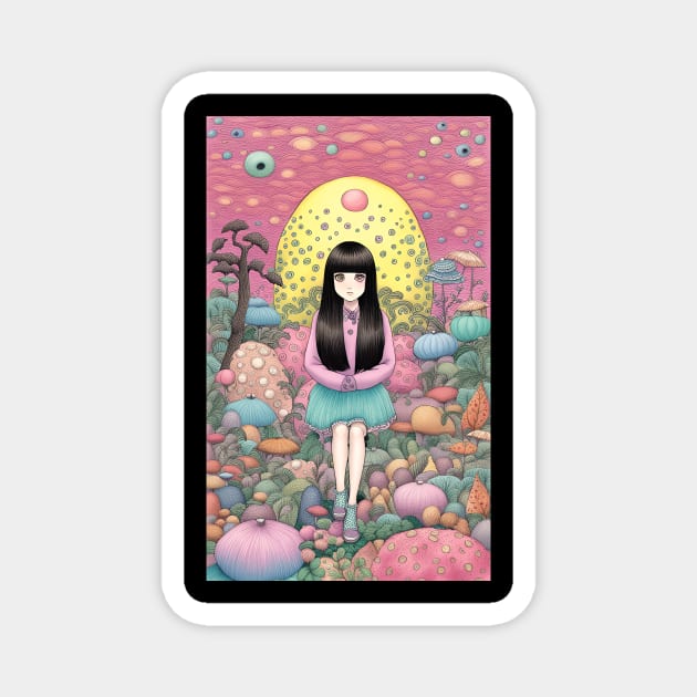 Kobashigawa Hanako Magnet by duallist