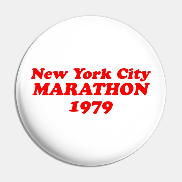 NYC Marathon 1979 Pin by nickmeece